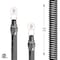Flextron Gas Line Hose 3/8'' O.D. x 72'' Length with 3/8" MIP Fittings, Stainless Steel Flexible Connector FTGC-SS14-72G - alternate 2
